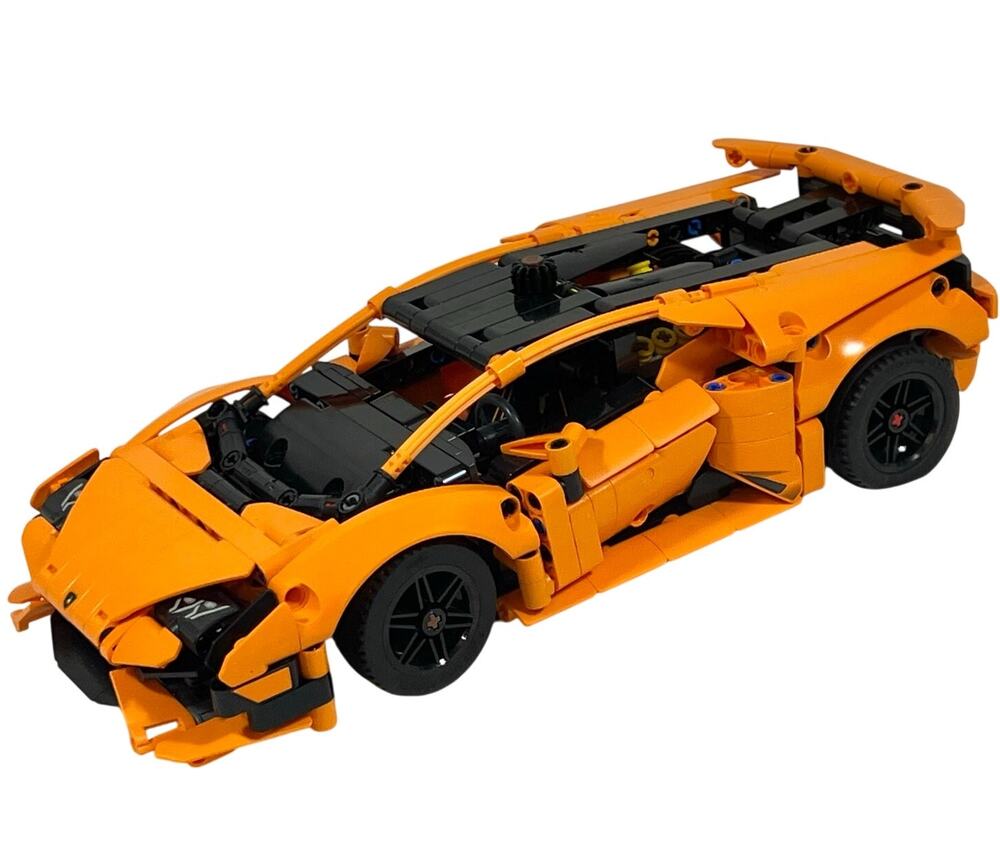 LEGO Technic Lamborghini Huracan Tecnica Orange Car Toy Building Set 42196